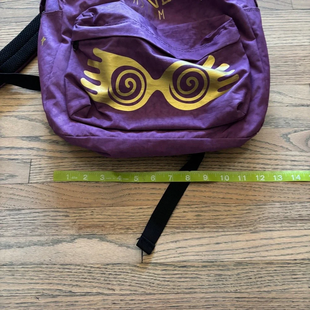 Harry Potter Luna Lovegood Purple Backpack Sane As I Am Spectrespecs Bag